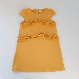 Janie & Jack mustard dress 4T